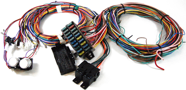 Universal (20)circuit wire harness kit – Racing Power Company wire harness racing 