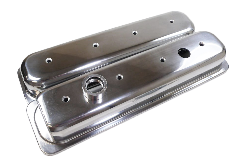 Pol alum sb chevy lt1 valve covers RPC Racing Power Company