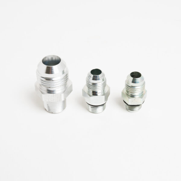 Late GM Steel Braided Power Steering Hose Kit Racing Power Company