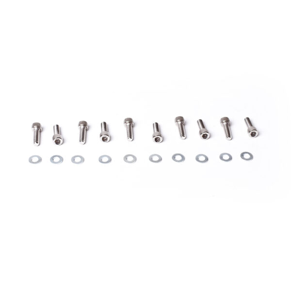 SB/BBChevy Aluminum Timing Chain Cover Bolt Kit Racing Power Company