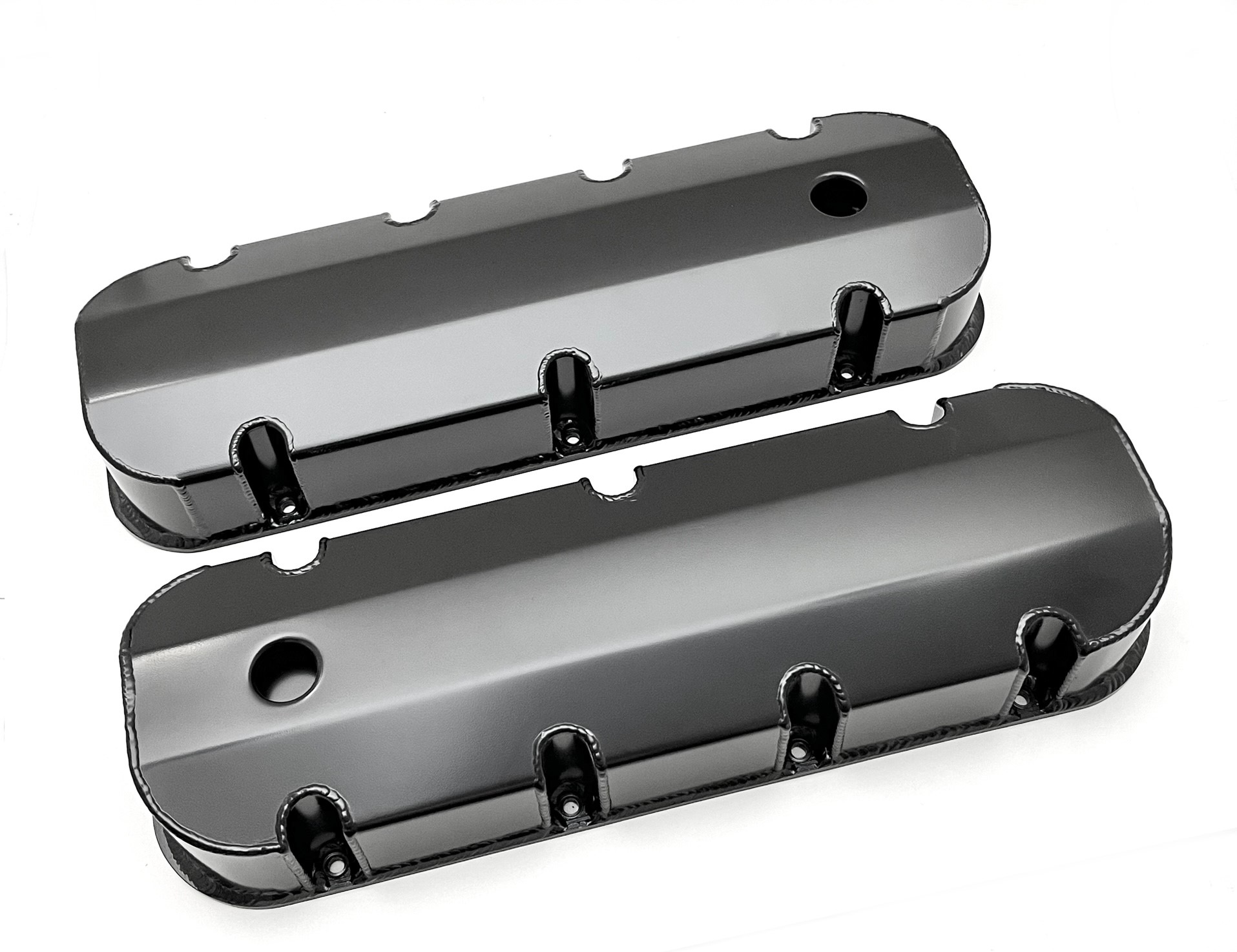 Racing Power Company R6248 Tall Fabricated Anodized Aluminum Valve Cover for Big Block Chevy 