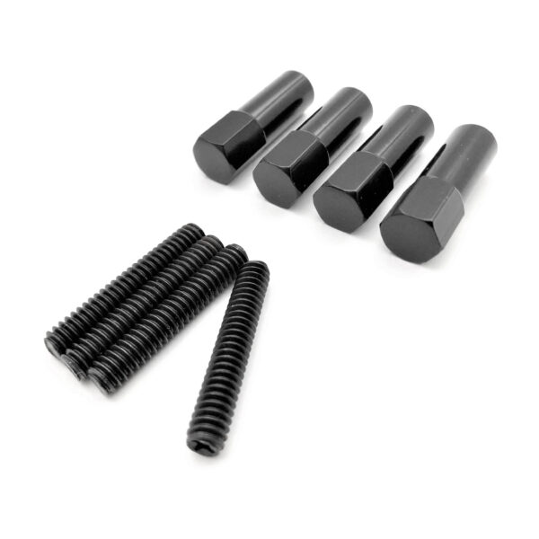 Black Valve Cover Mini Bolts 1/4″20 Racing Power Company