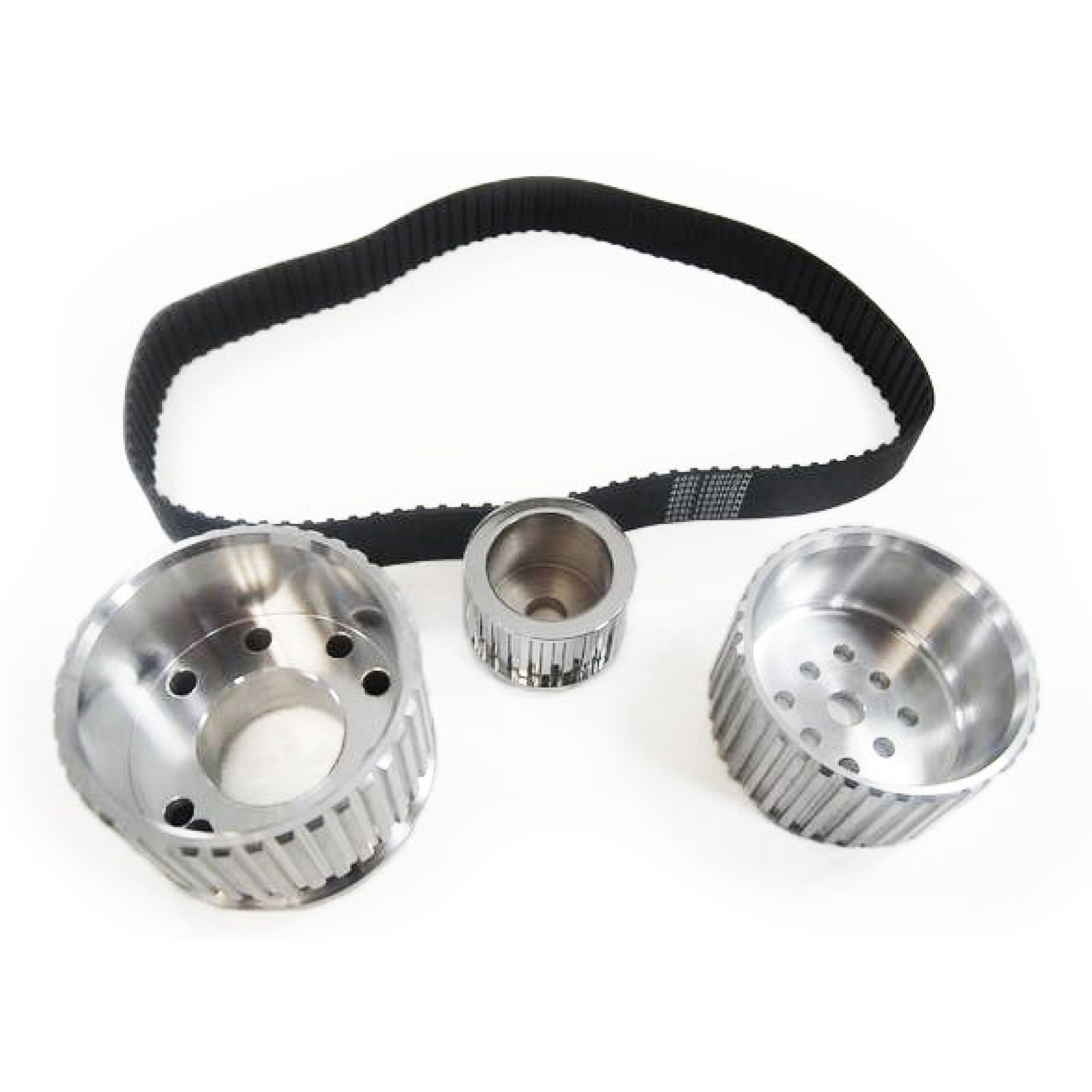 thumbnail interactive-video image 1 of Speedmaster SBC Serpentine Pulley Kit – Long Water Pump, Type 2 Power Steering – PCE415.1039 1 of 3