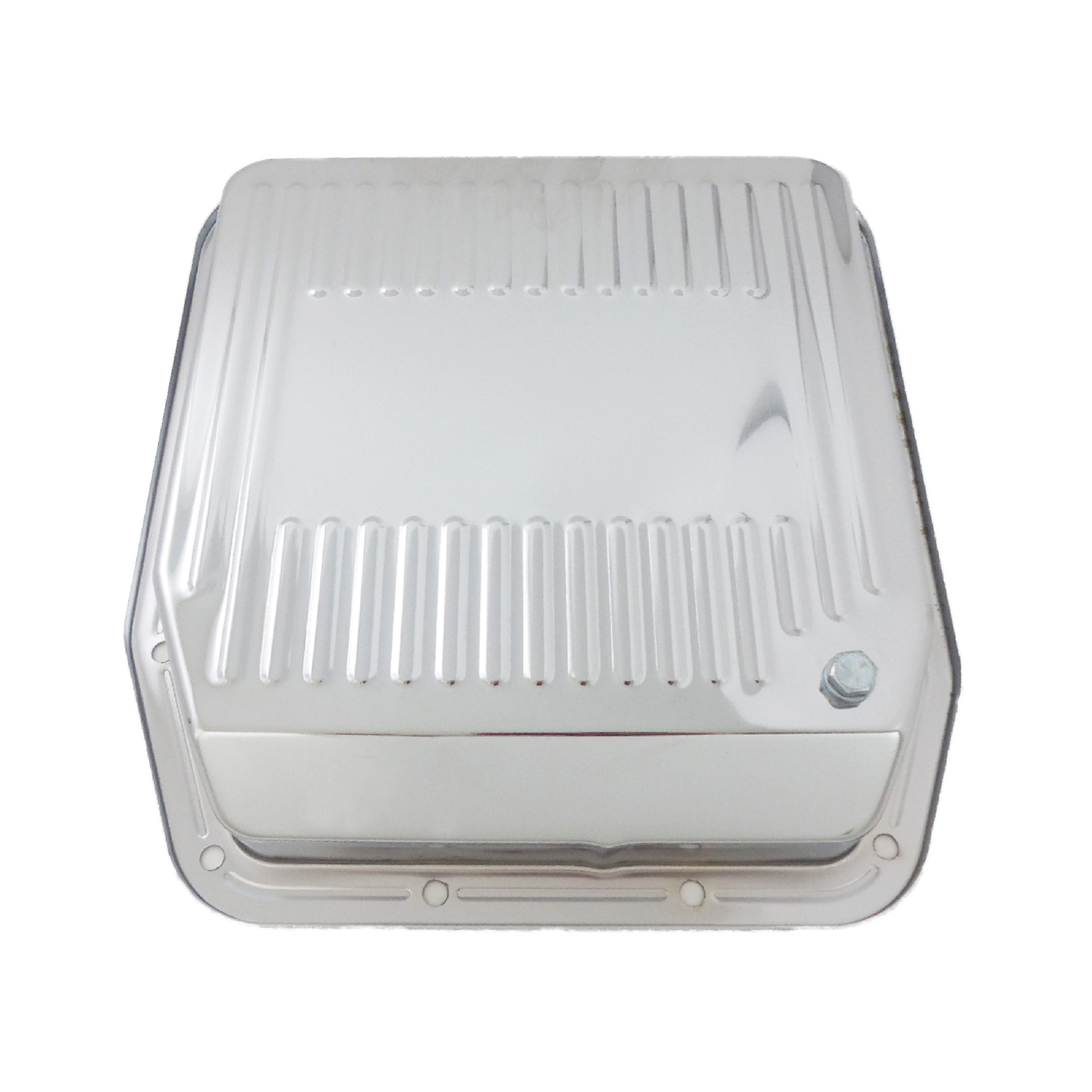 Ford AOD Steel Transmission Pan Ribbed Racing Power Company