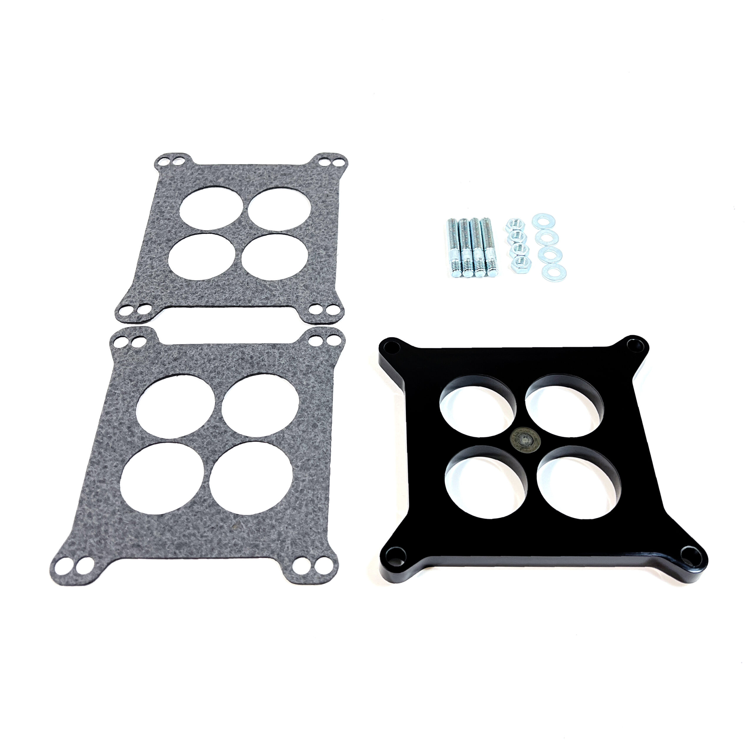 1/2″ 4150 Holley/AFB Phenolic Carb Spacer Kit Ported Racing Power