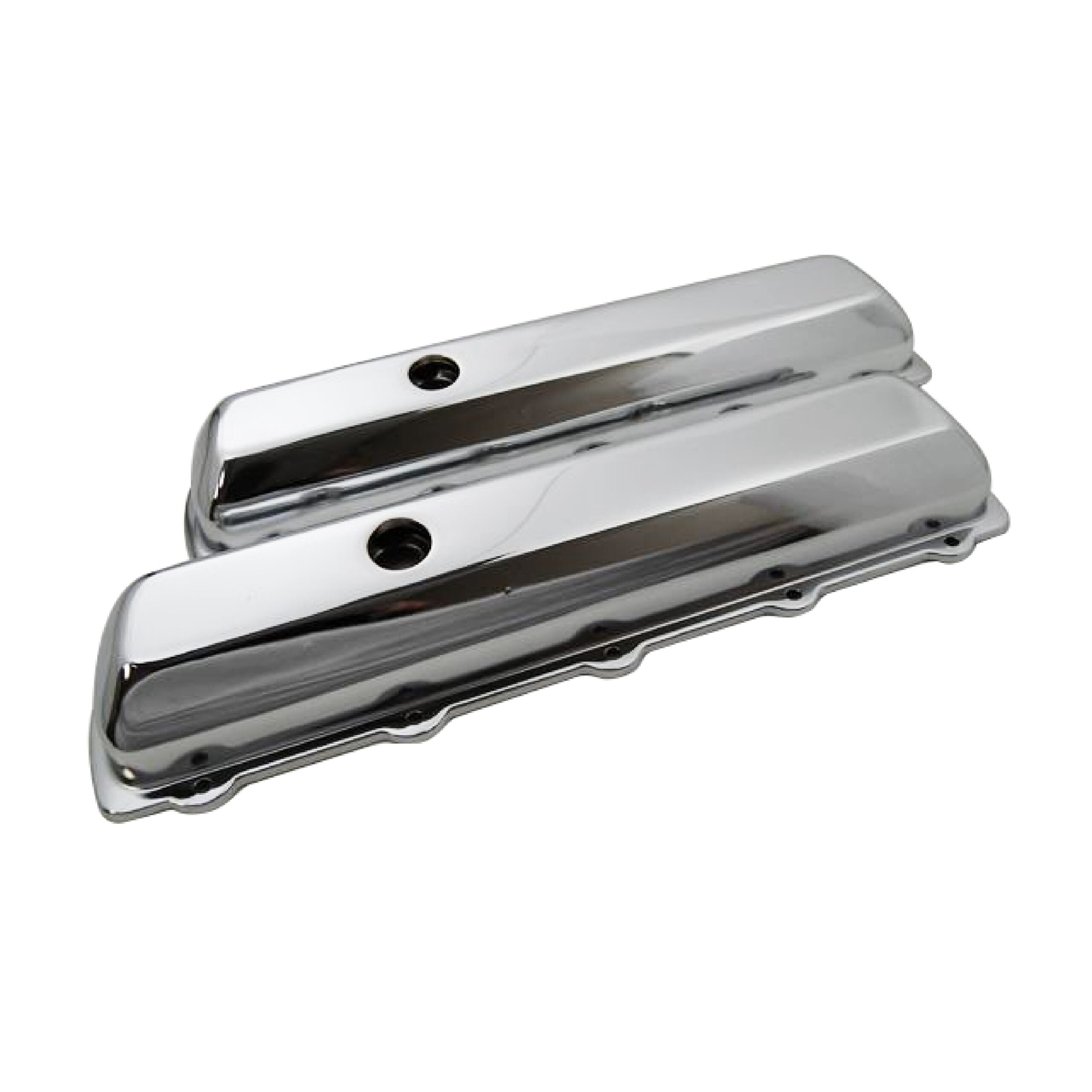 Oldsmobile 330455 V8 Steel Valve Covers Chrome Racing Power Company