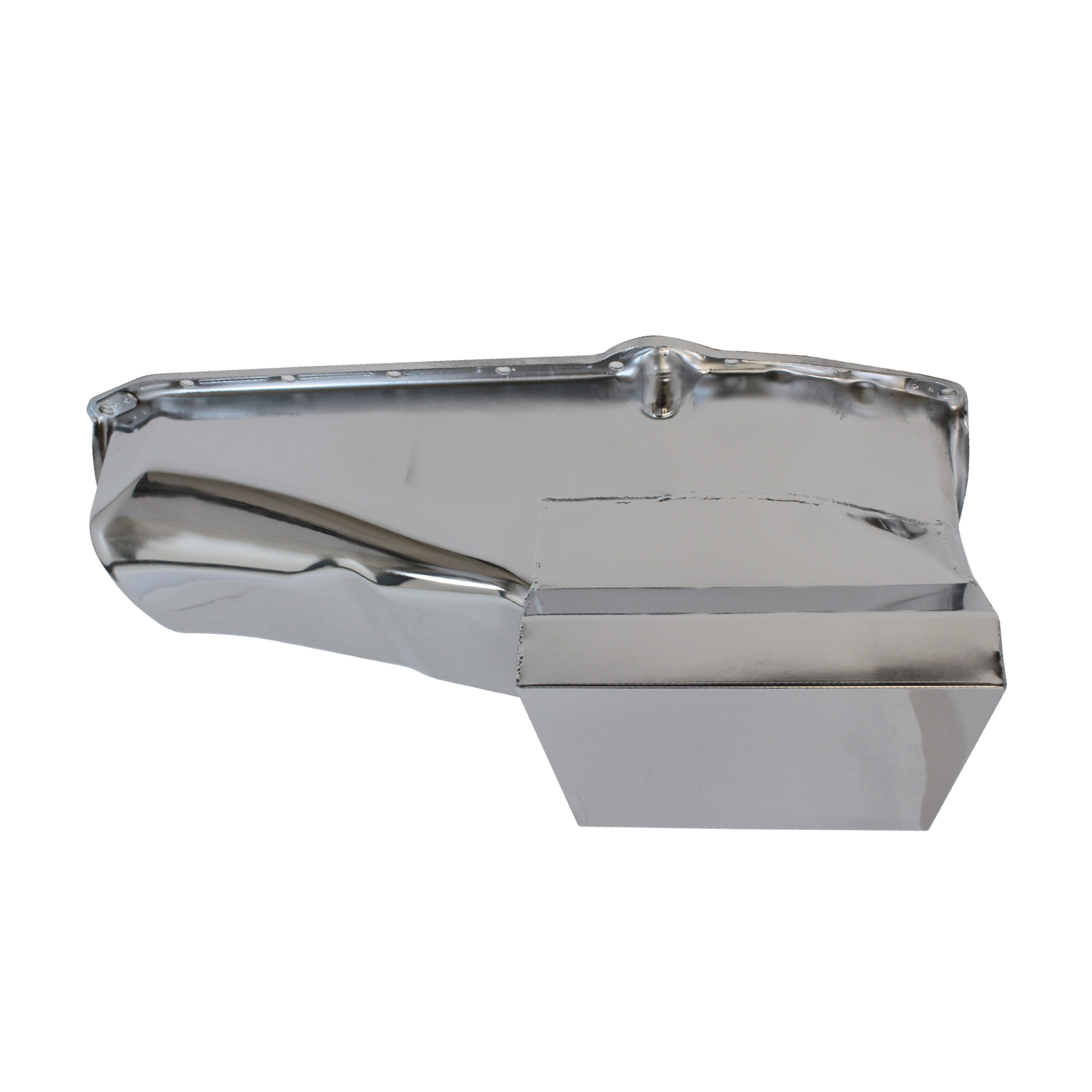1958-79 SB Chevy Drag Race Oil Pan Driver Side Dipstick – Chrome ...