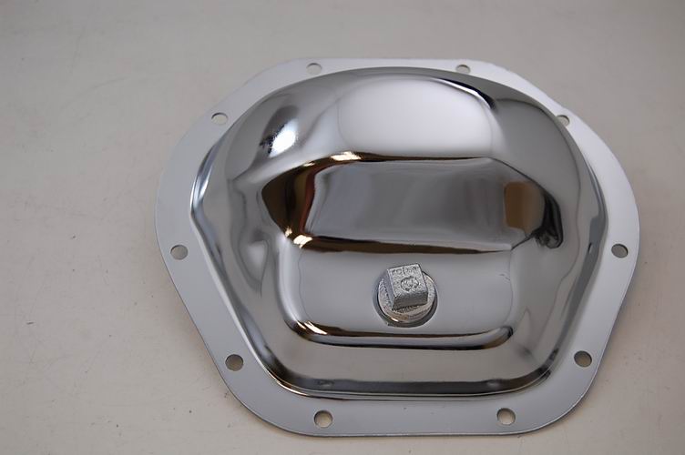 Berliii Polished Aluminum Differential Cover Kit – For Dana 44, 10 Bolt, Front & Rear (BER469830)