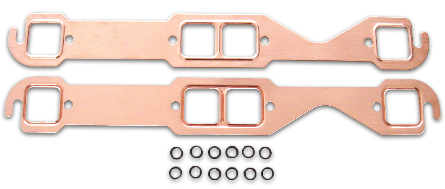 Copper seal exhaust gasket 195591 sbchevy Racing Power Company