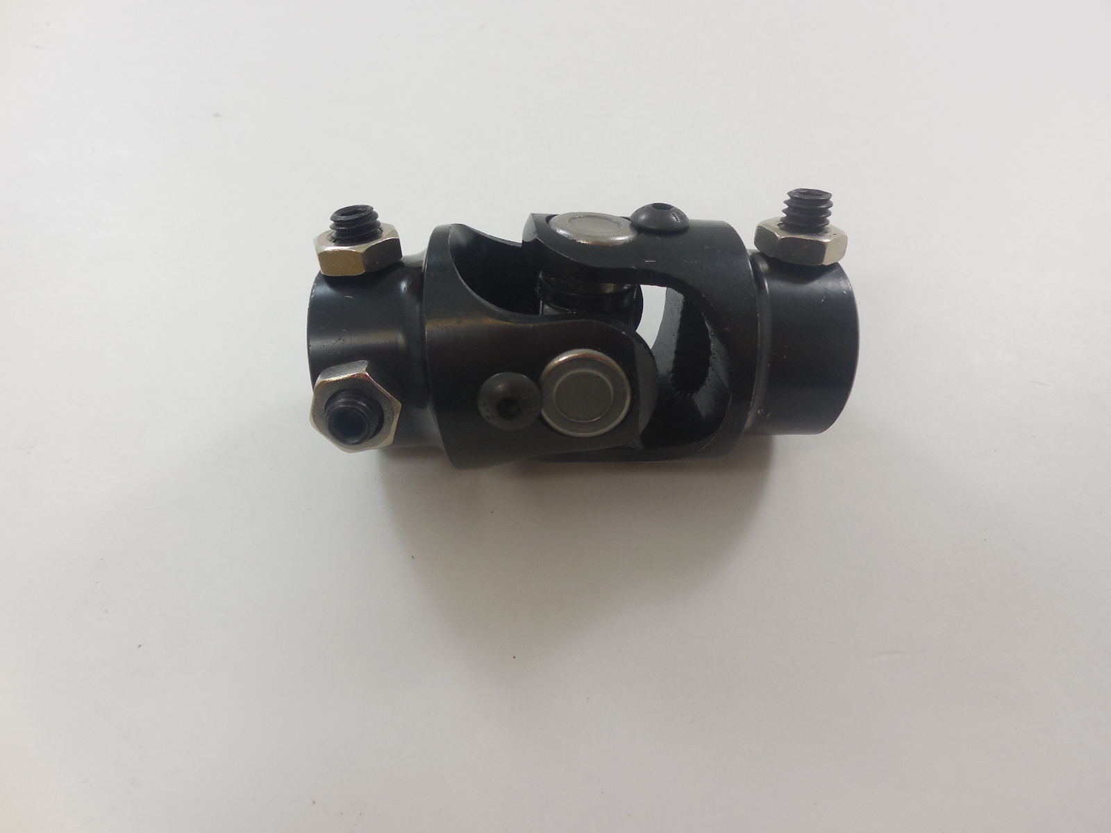 Black 3/4-30 Spline X 3/4 DD U-Joint + 24” Long Steering Shaft Kit – UJ055+UJ005