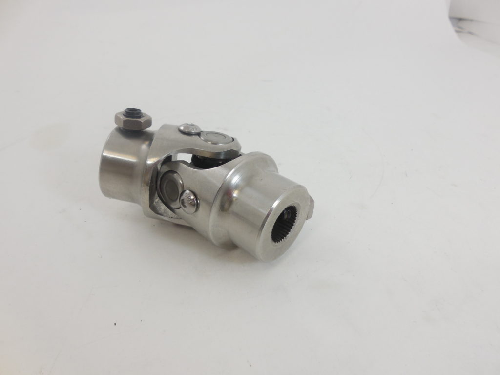 5 8 36 Spline To 3 4 DD U Joint Polished Stainless Steel Racing 