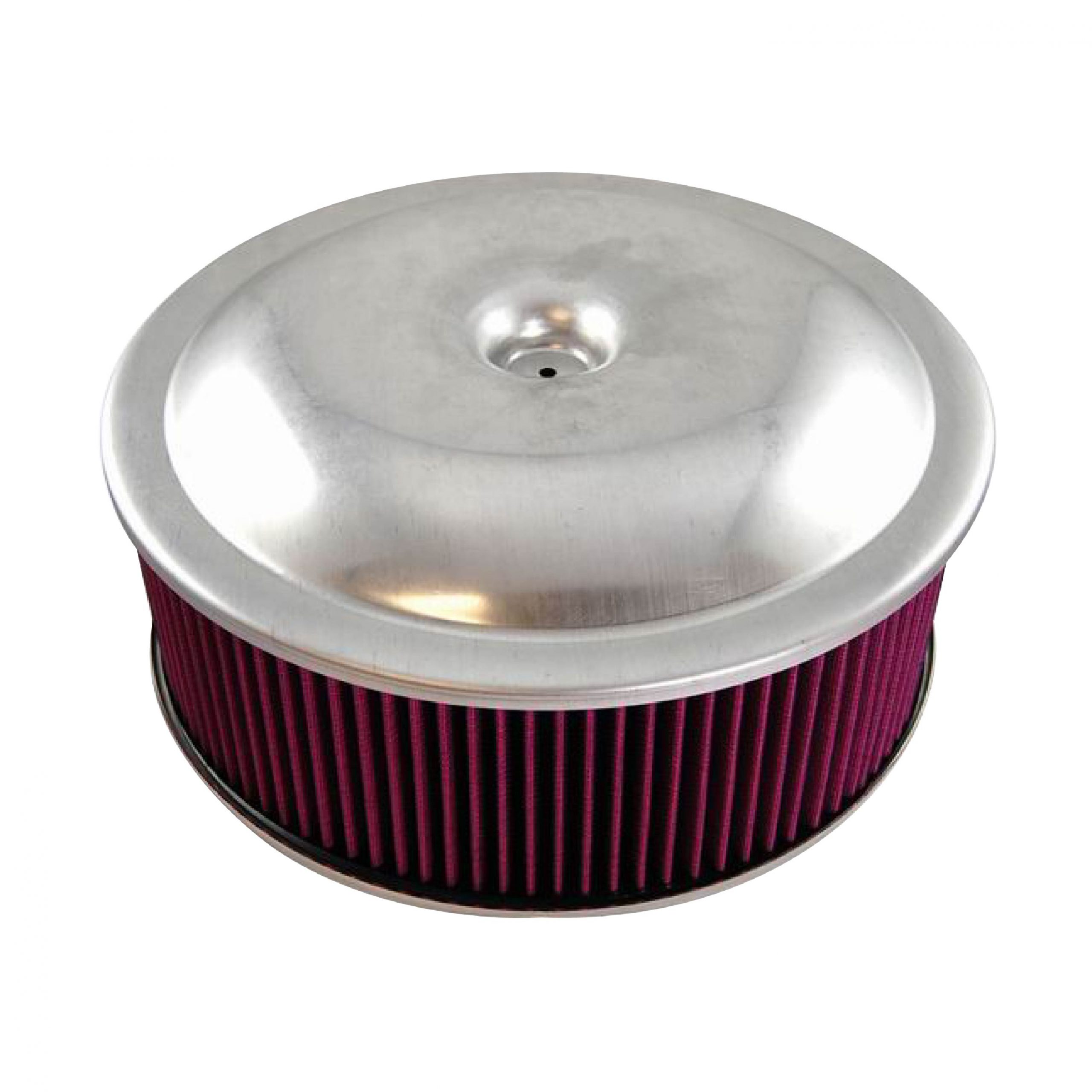 14″ Spun Aluminum Air Cleaner Set Racing Power Company