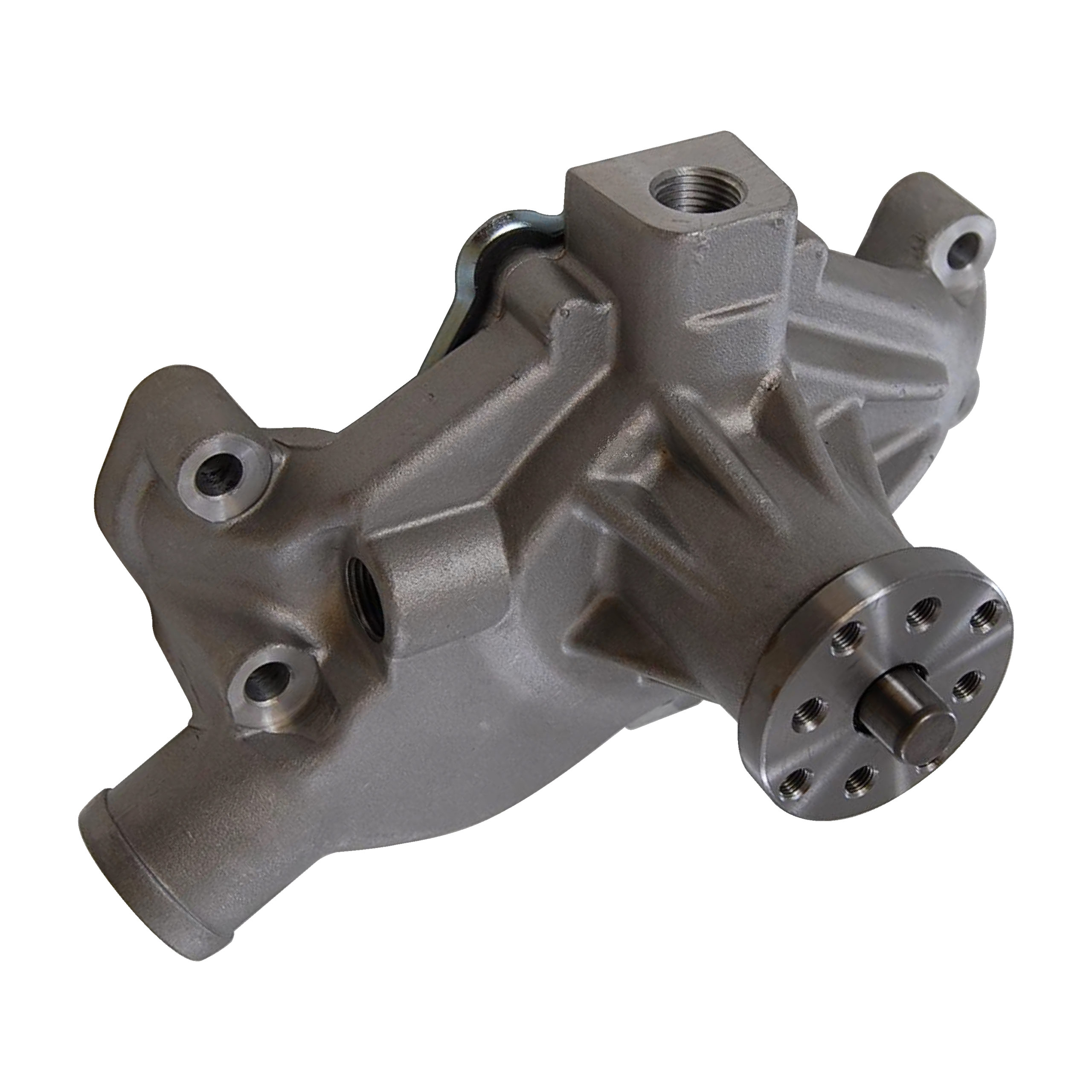 SBC Aluminum Short Water Pump w/ Threaded Heater Port Racing Power