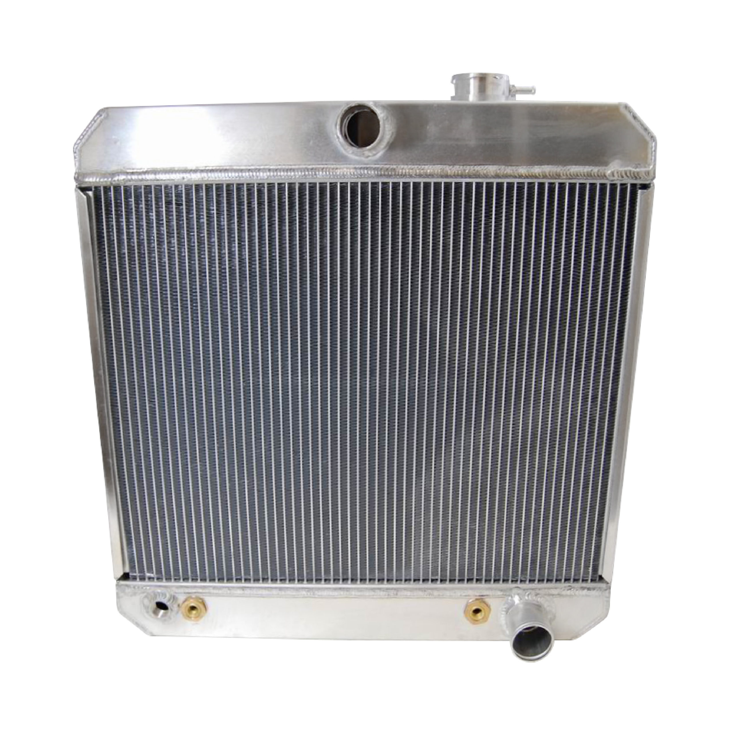 195557 TriFive Direct Fit Aluminum Radiator w/ Transmission Cooler