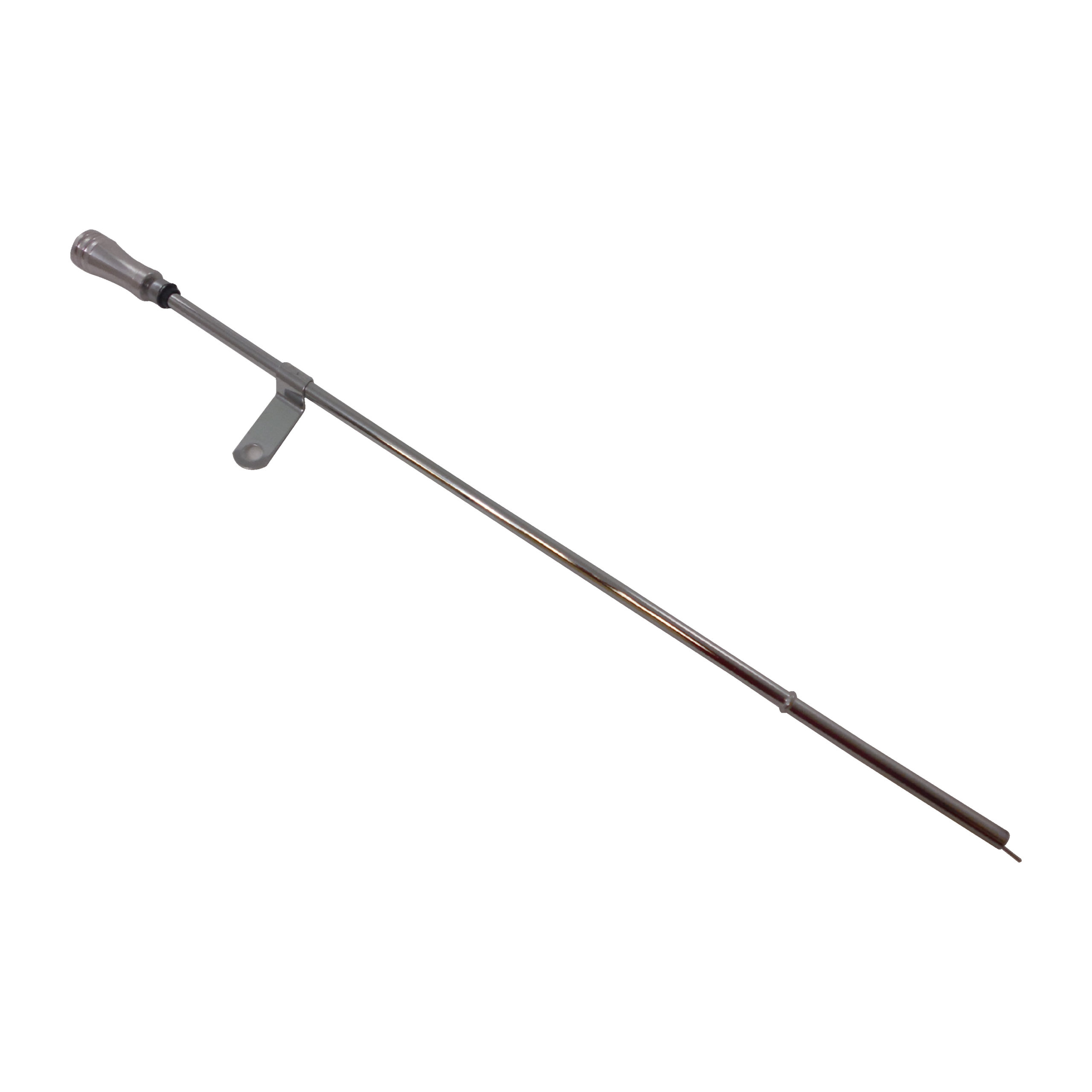 196590 BBC Billet Handle Engine Oil Dipstick & Tube Chrome Racing