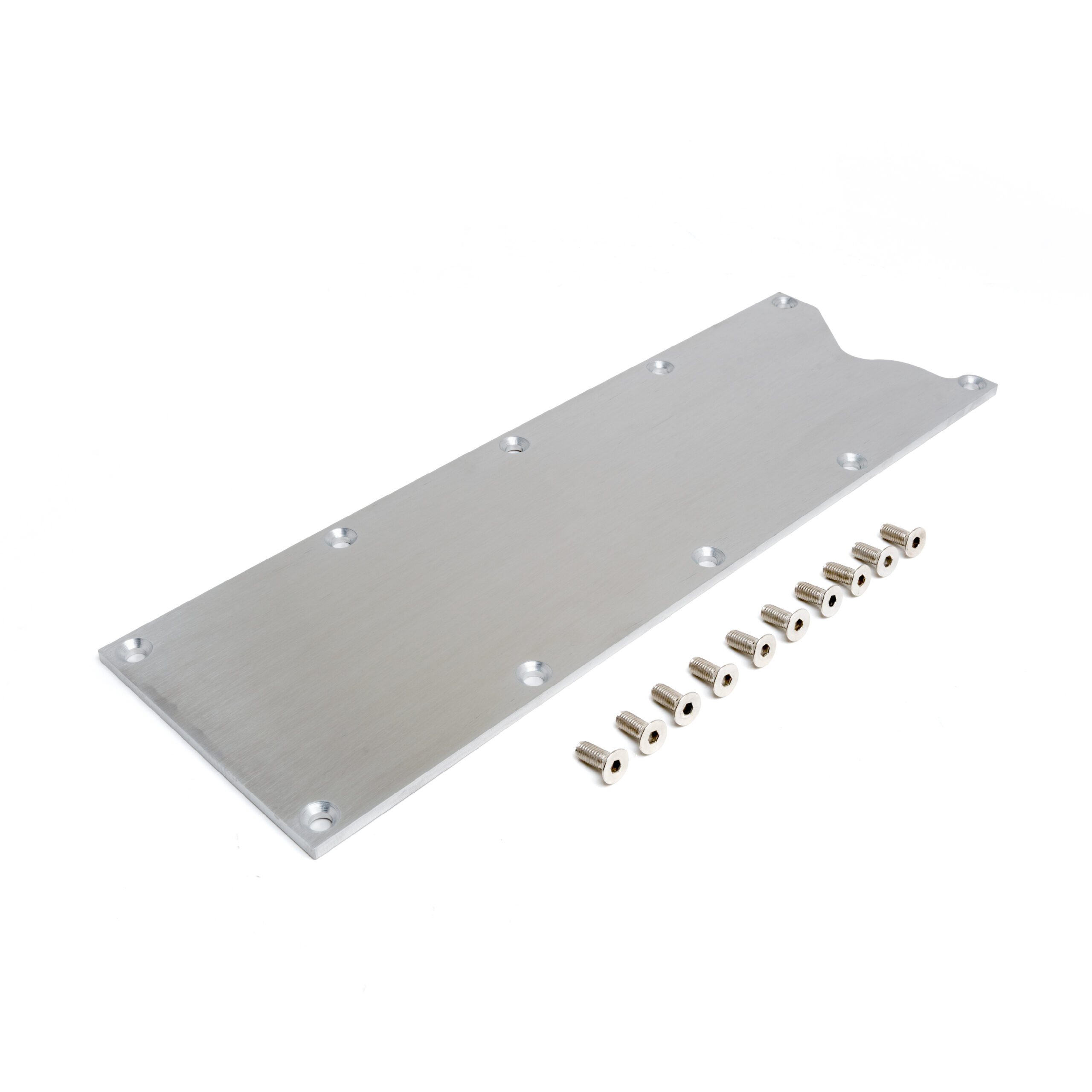 LS Billet Aluminum Valley Plate Brushed Racing Power Company